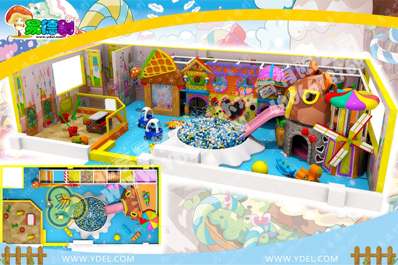 微型室內兒童游樂園9