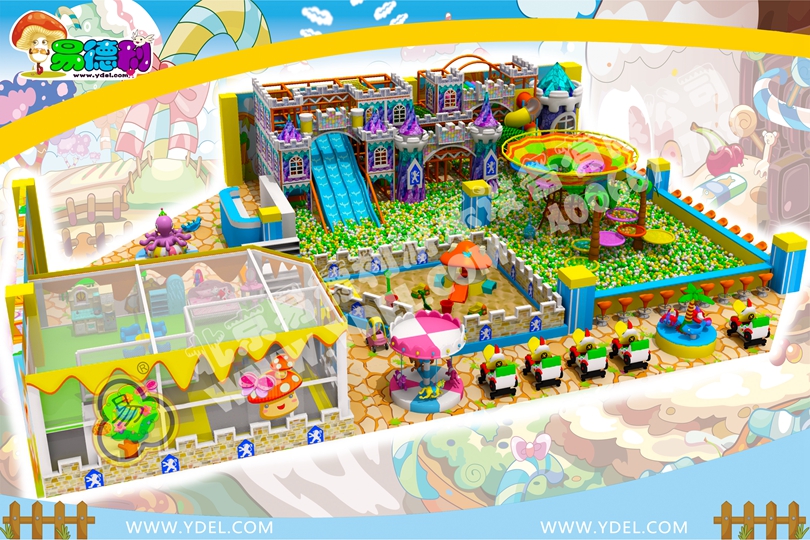 天津城堡主題兒童游樂園設備