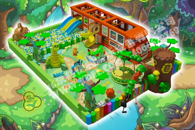 室內卡通樂園叢林系列