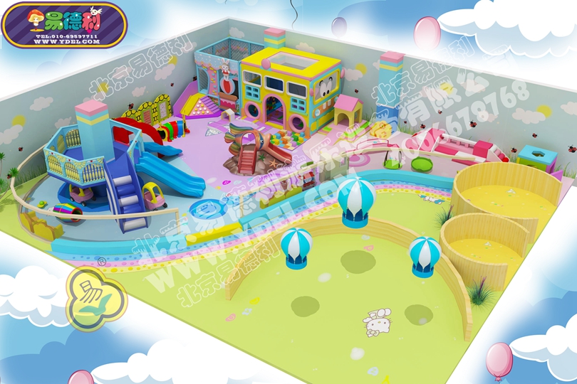 室內(nèi)小型兒童樂(lè)園1