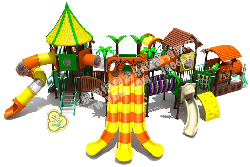 幼兒園火車(chē)頭滑梯游樂(lè)設(shè)備五