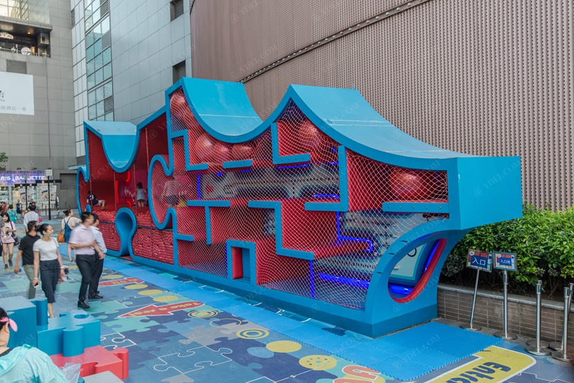 商業廣場立體迷宮設備