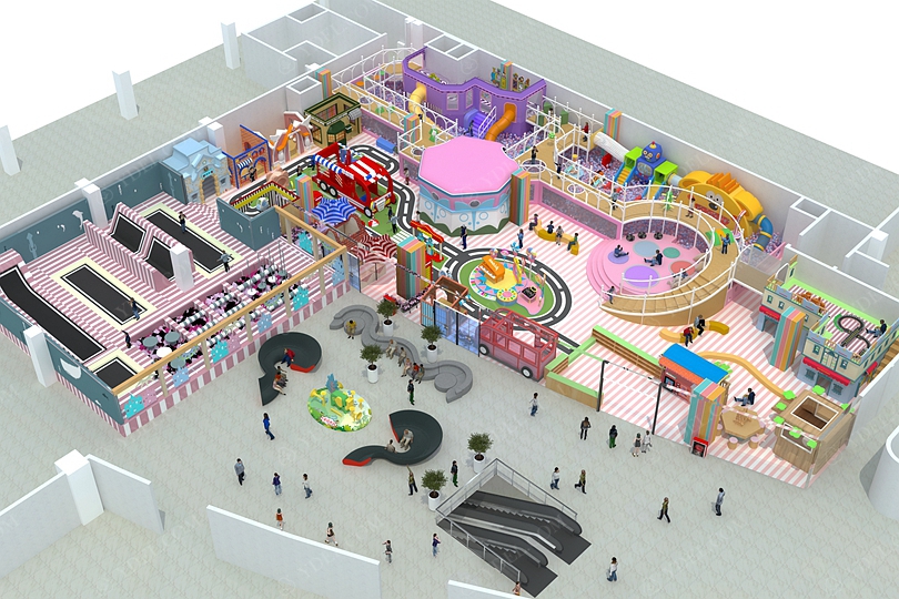 兒童室內樂園淘氣堡設備